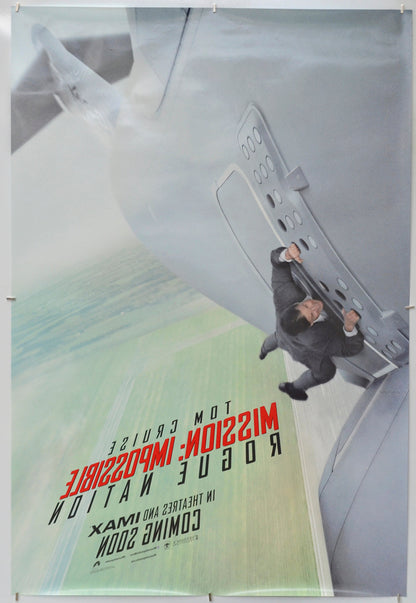 Mission Impossible : Rogue Nation (Back) Cinema One Sheet Movie Poster 