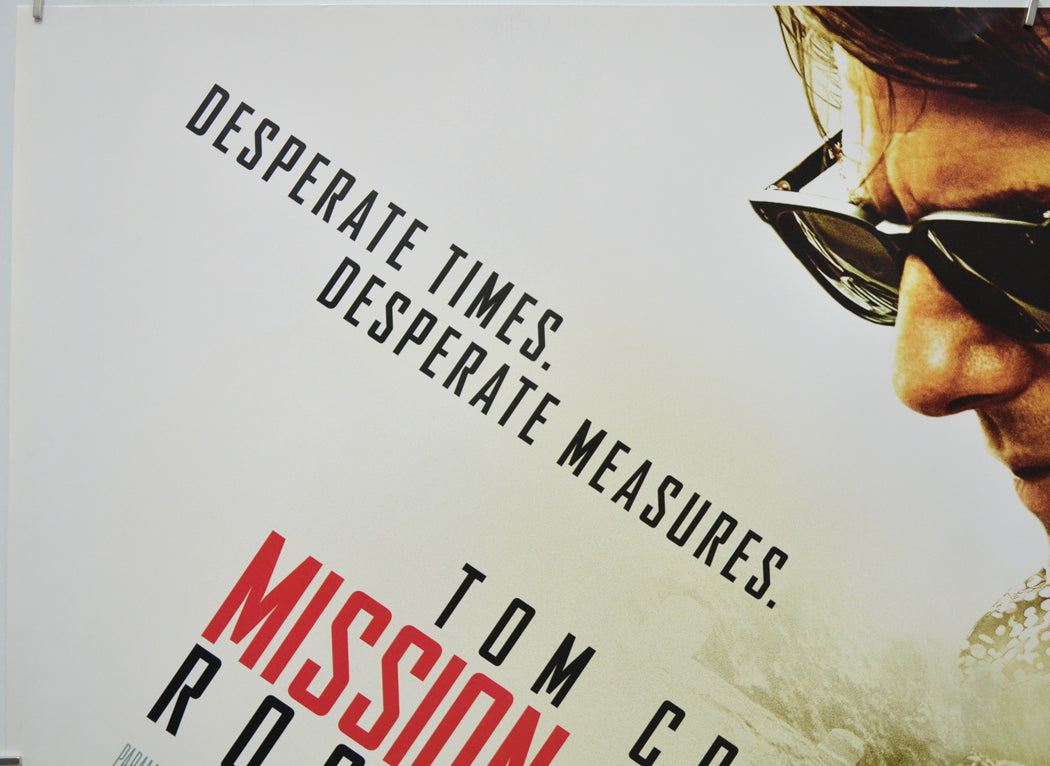 Mission Impossible : Rogue Nation (Top Left) Cinema Quad Movie Poster 