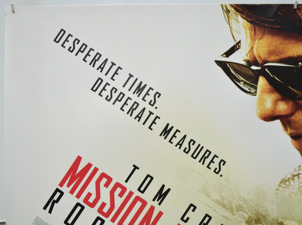 Mission Impossible : Rogue Nation (Top Left) Cinema Quad Movie Poster 