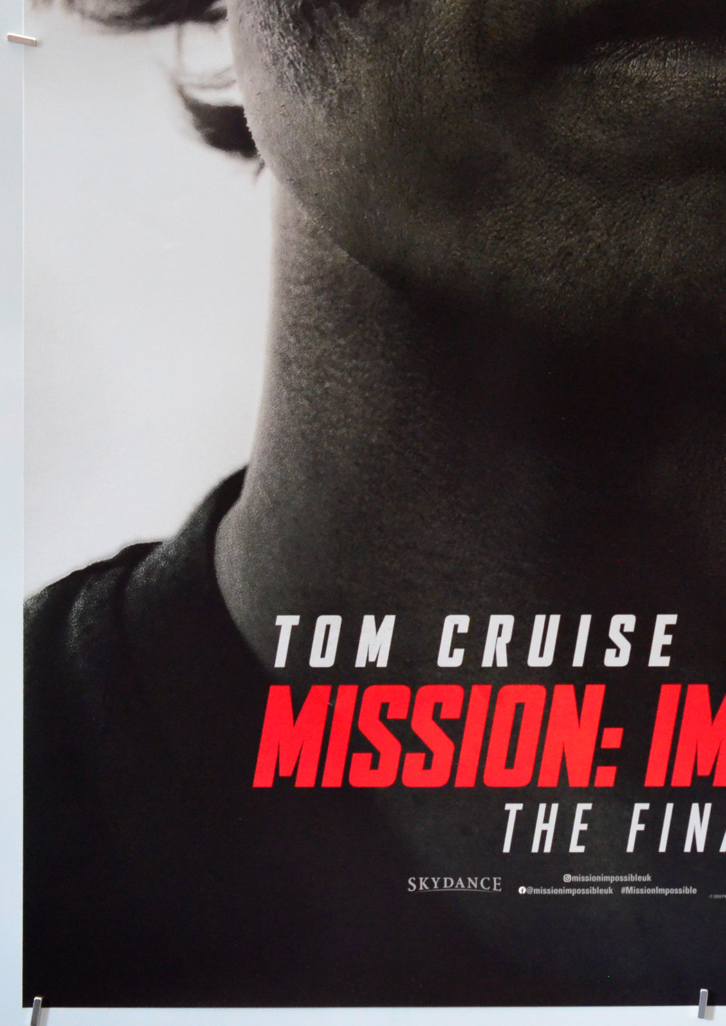 Mission: Impossible - The Final Reckoning (Bottom Left) Cinema One Sheet Movie Poster 