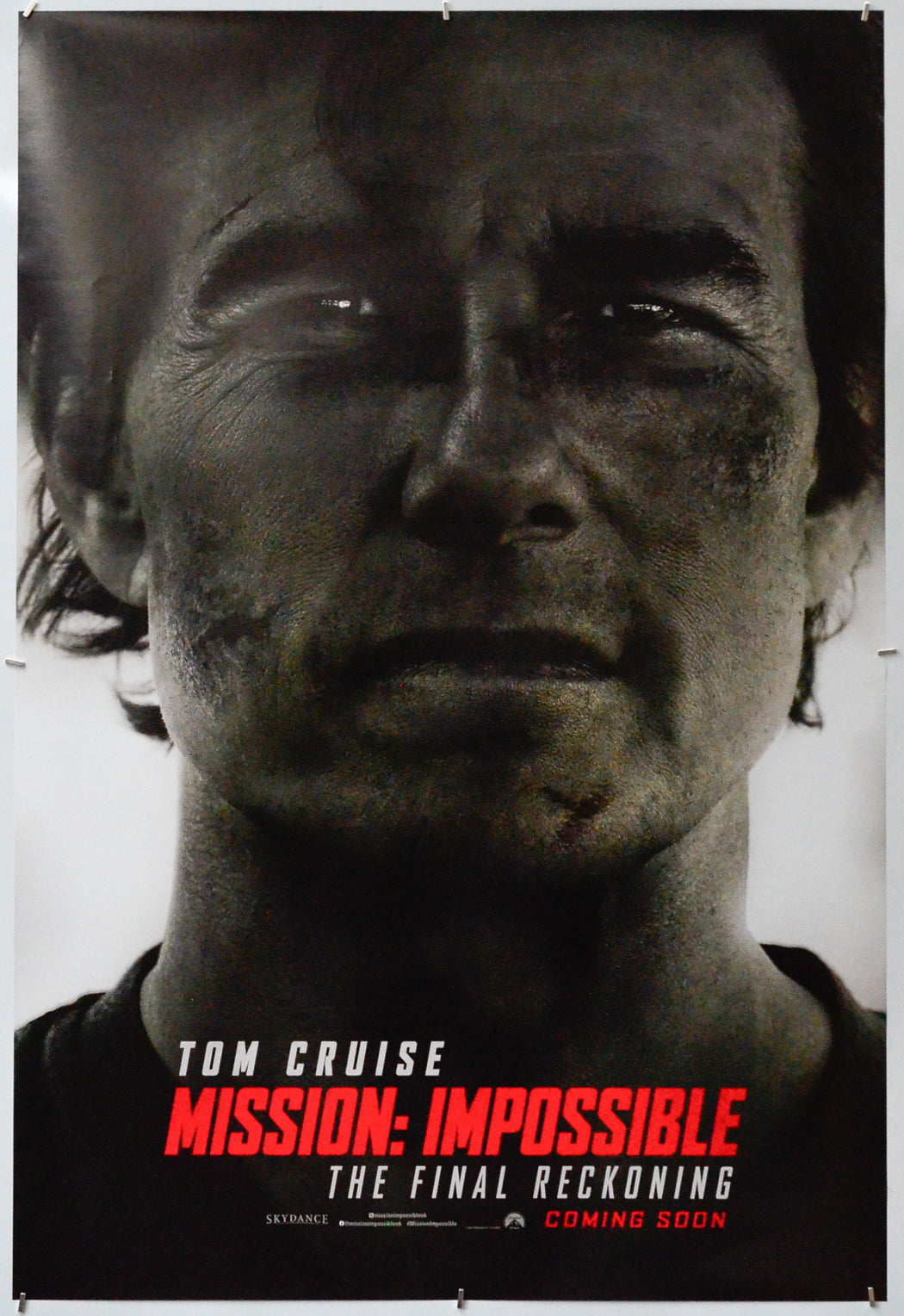 Mission: Impossible - The Final Reckoning - Original One Sheet Poster - Film Poster - Movie Poster 