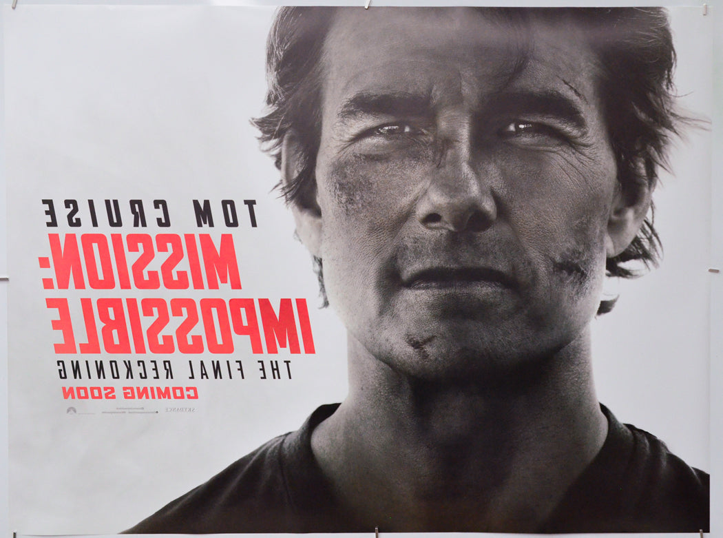 Mission: Impossible - The Final Reckoning (Back) Cinema Quad Movie Poster 