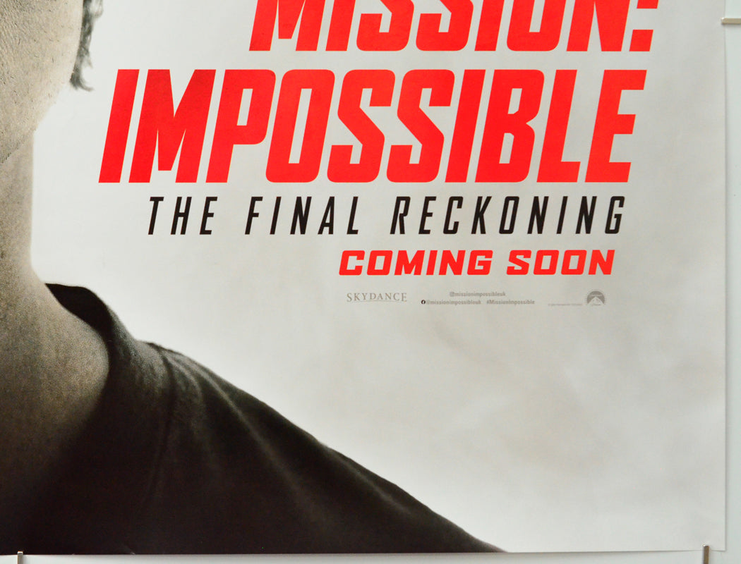 Mission: Impossible - The Final Reckoning (Bottom Right) Cinema Quad Movie Poster 