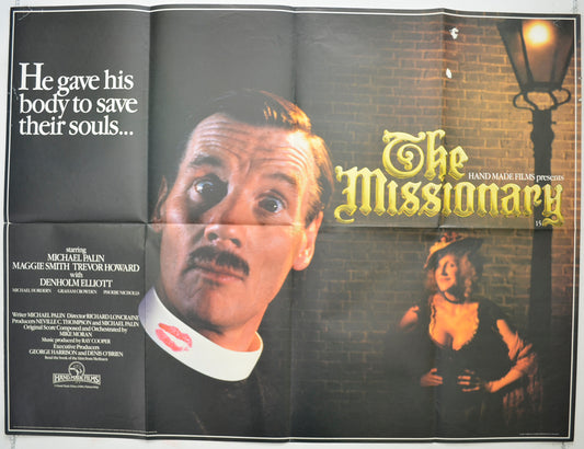 The Missionary Original Quad Poster - Film Poster - Movie Poster  