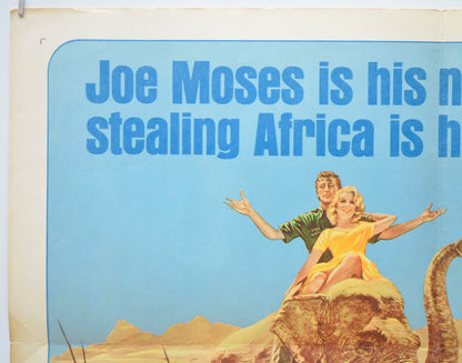 MISTER MOSES (Top Left) Cinema Half Sheet Movie Poster 