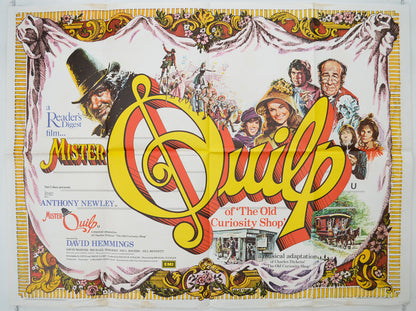 Mister Quilp  (a.k.a. Mr. Quilp)  (a.k.a. The Old Curiosity Shop)   Original Quad Poster - Film Poster - Movie Poster