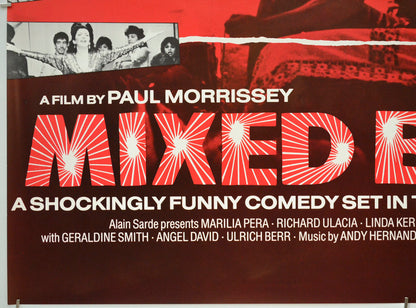 MIXED BLOOD (Bottom Left) Cinema Quad Movie Poster 