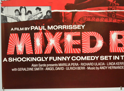 MIXED BLOOD (Bottom Left) Cinema Quad Movie Poster 