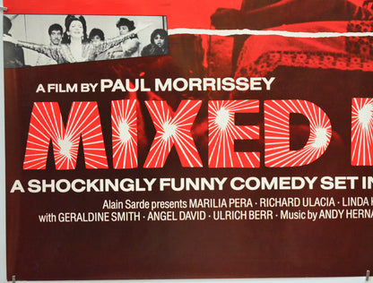 MIXED BLOOD (Bottom Left) Cinema Quad Movie Poster 