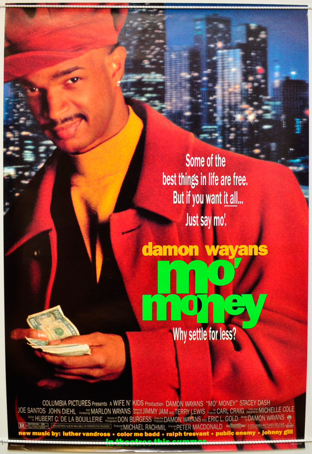 Mo' Money Original One Sheet Poster - Film Poster - Movie Poster  