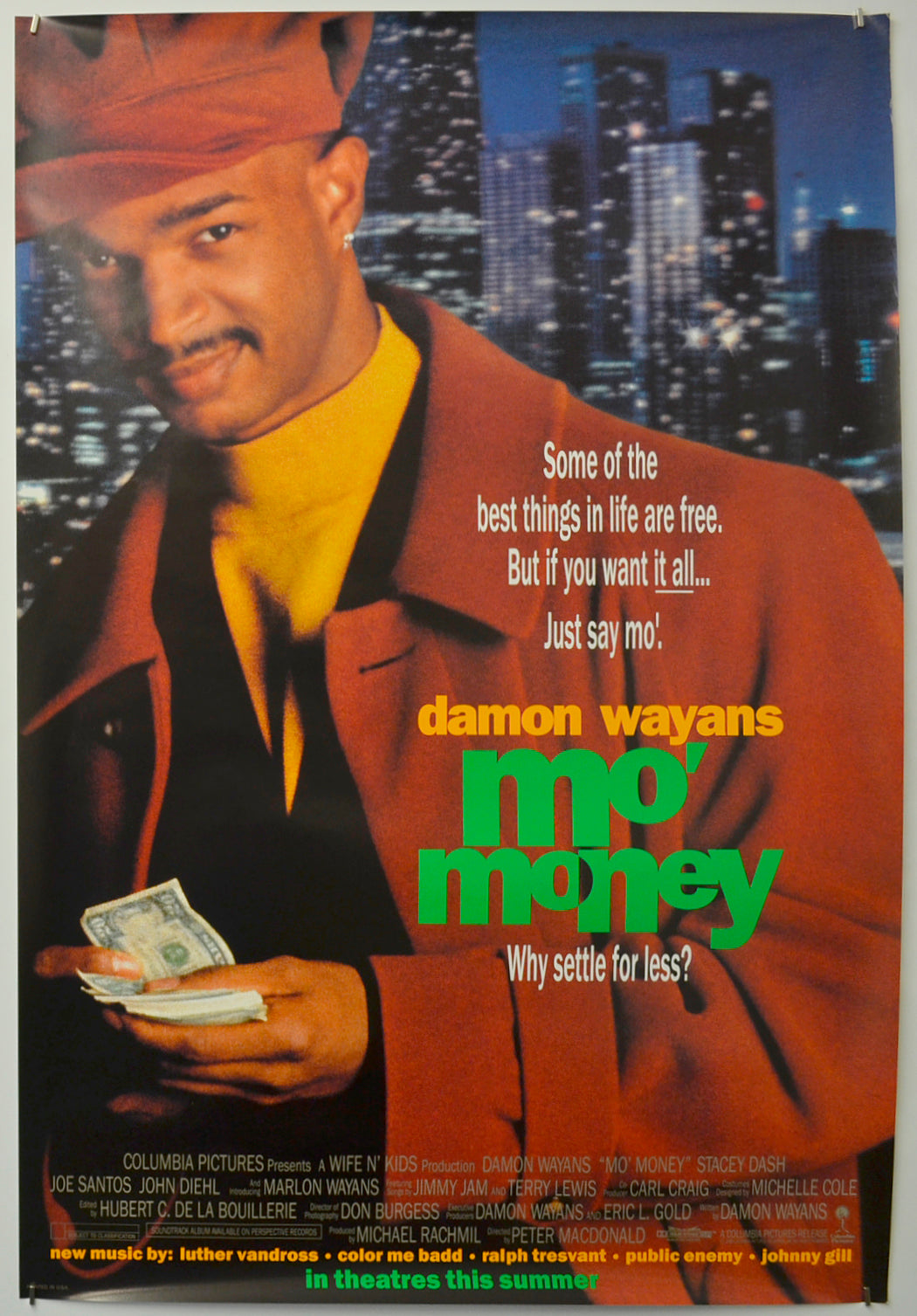 Mo' Money  Original One Sheet Poster - Film Poster - Movie Poster