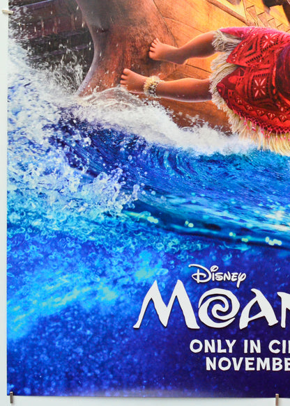 Moana 2 (Bottom Left) Cinema One Sheet Movie Poster 