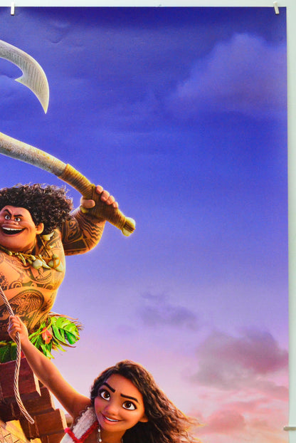 Moana 2 (Top Right) Cinema One Sheet Movie Poster 