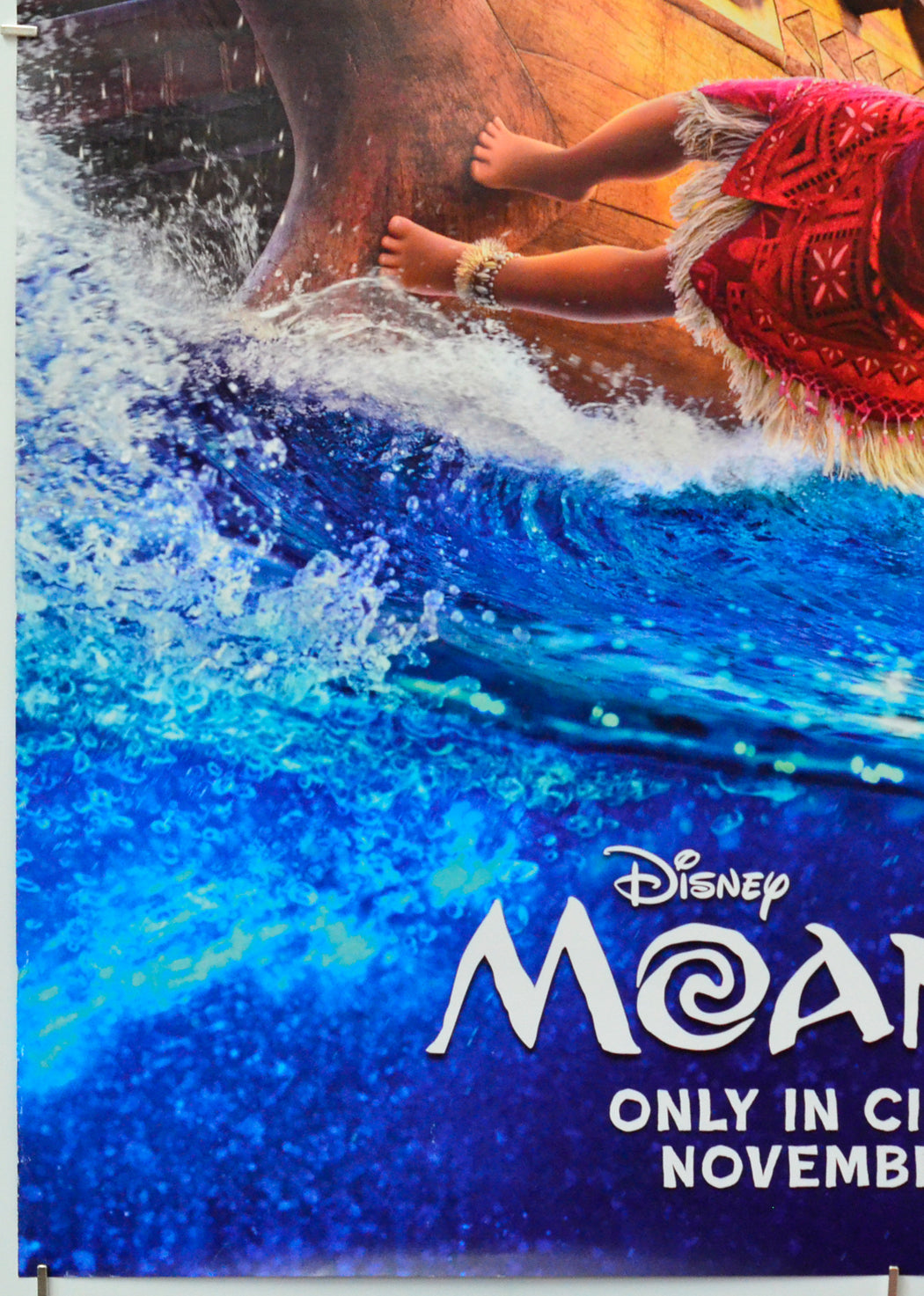 Moana 2 (Bottom Left) Cinema One Sheet Movie Poster 