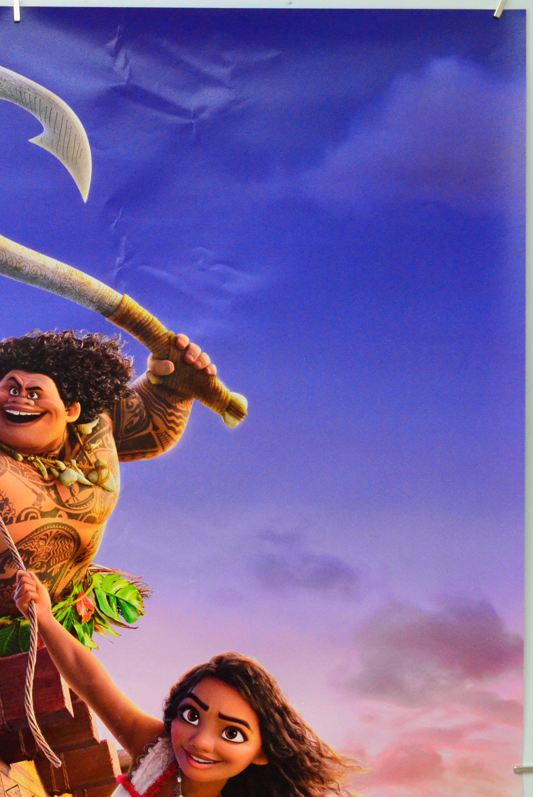 Moana 2 (Top Right) Cinema One Sheet Movie Poster 