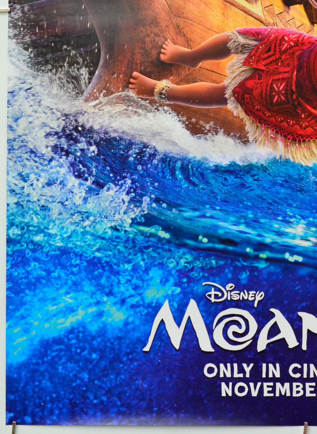 Moana 2 (Bottom Left) Cinema One Sheet Movie Poster 