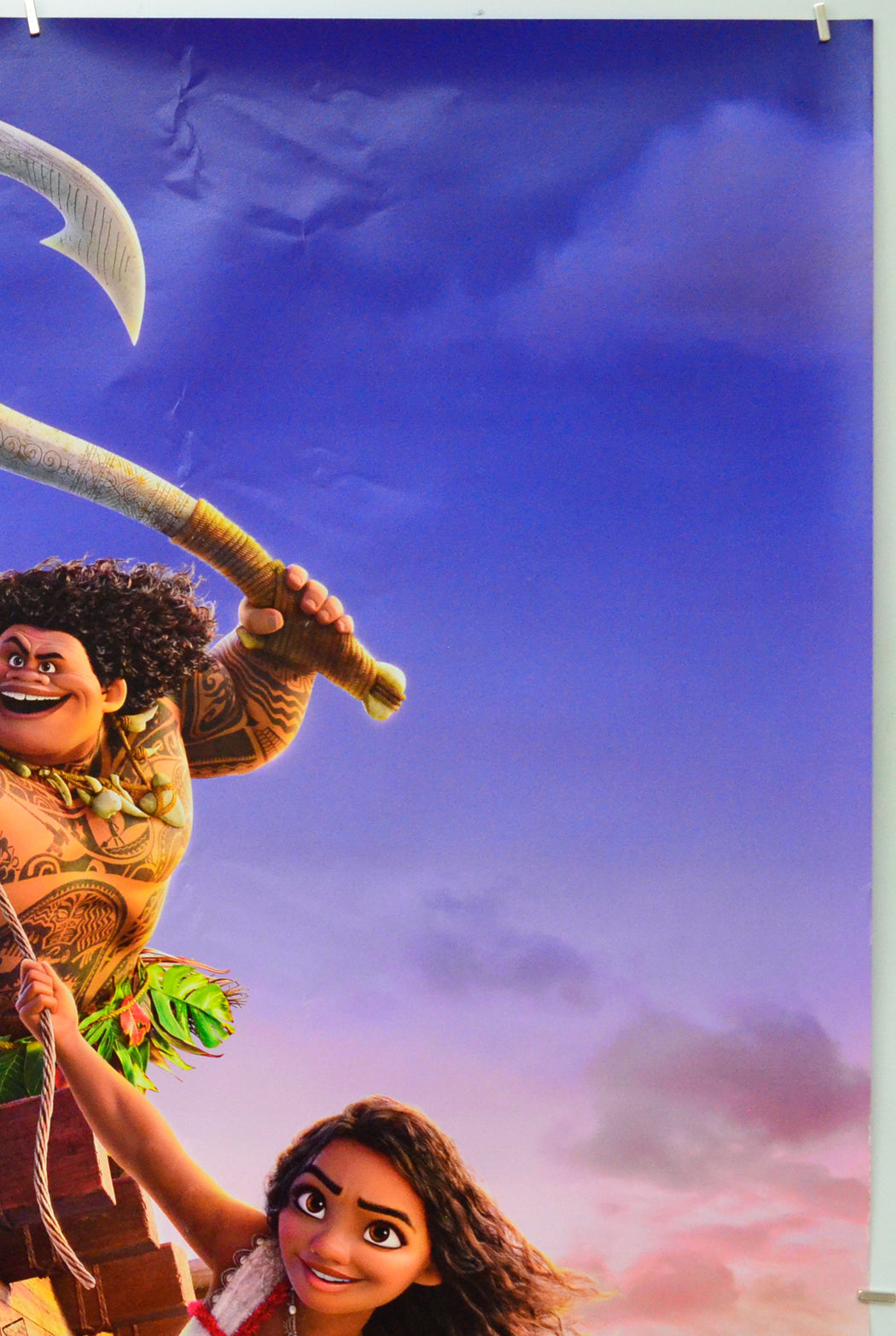 Moana 2 (Top Right) Cinema One Sheet Movie Poster 