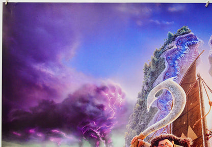 Moana 2 (Top Left) Cinema Quad Movie Poster 
