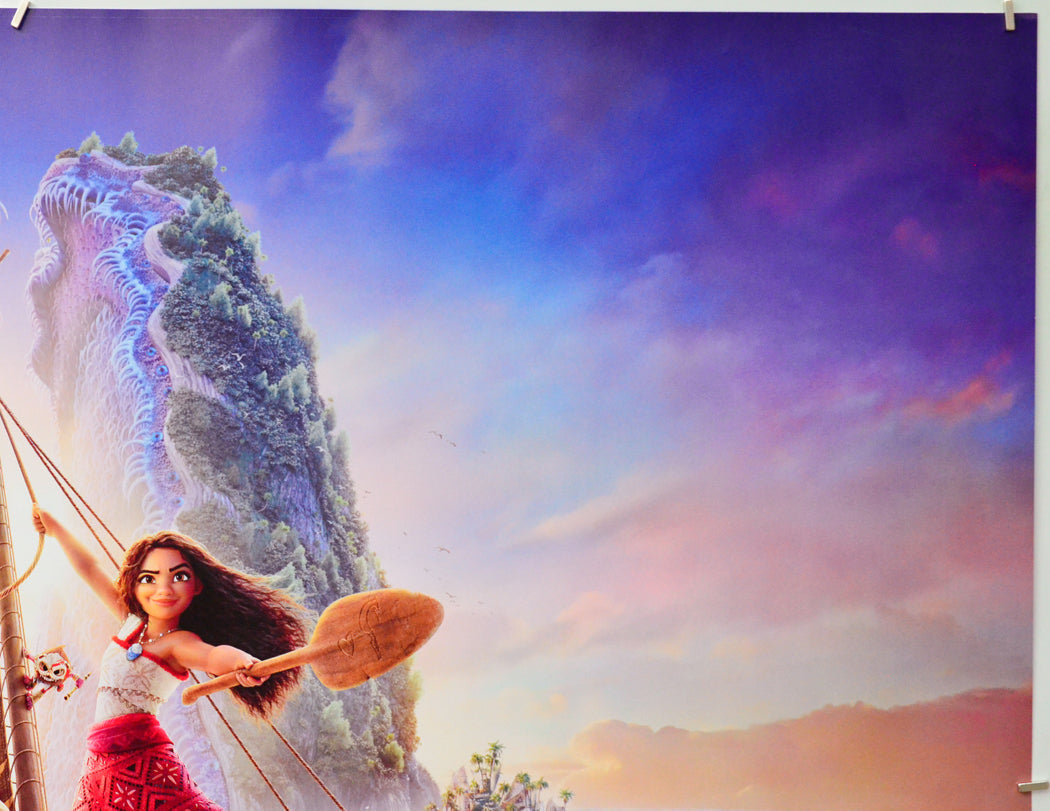 Moana 2 (Top Right) Cinema Quad Movie Poster 