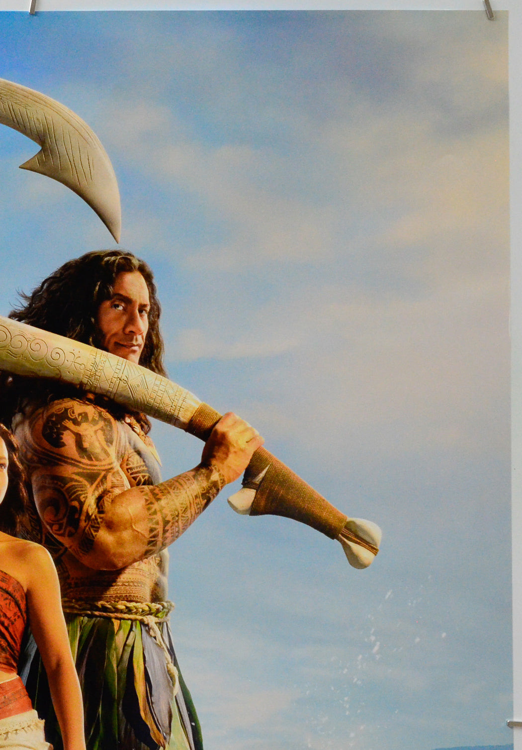 Moana (Top Right) Cinema One Sheet Movie Poster 