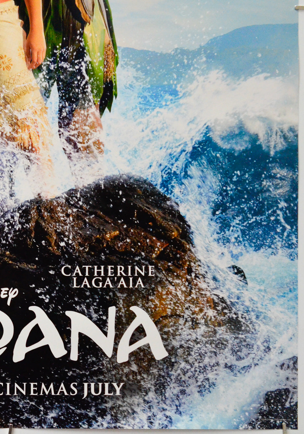 Moana (Bottom Right) Cinema One Sheet Movie Poster 
