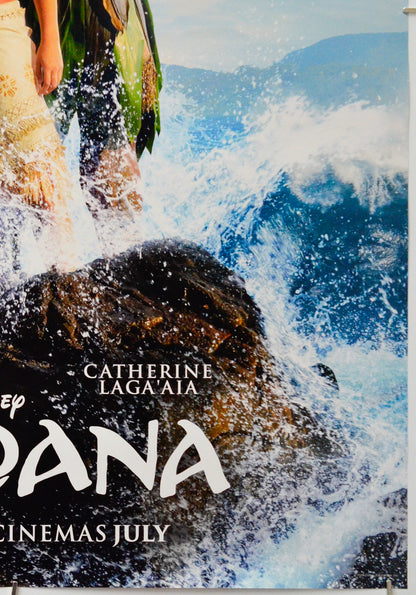 Moana (Bottom Right) Cinema One Sheet Movie Poster 