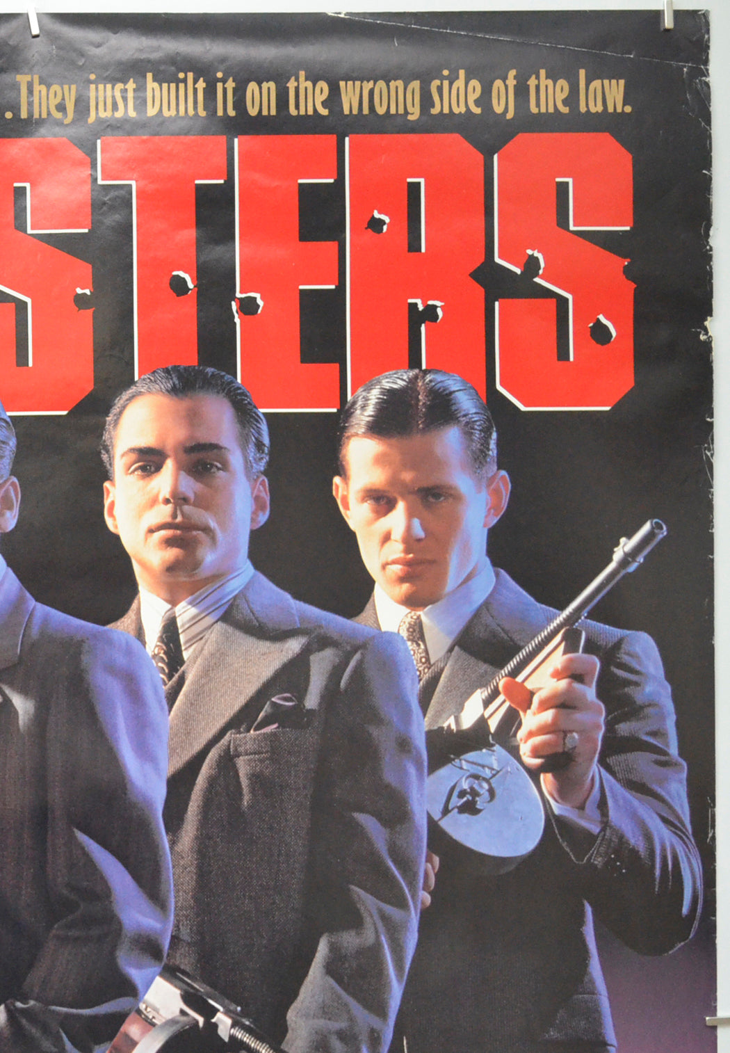 MOBSTERS (Top Right) Cinema One Sheet Movie Poster 