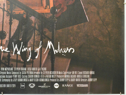 Modigliani Three Days on the Wing of Madness (Bottom Right) Cinema Quad Movie Poster 