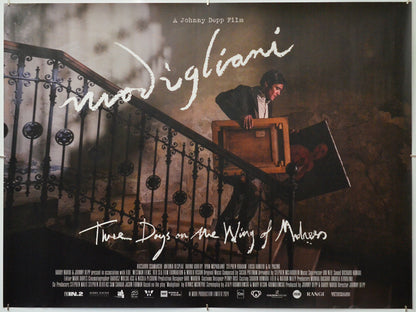 Modigliani Three Days on the Wing of Madness - Original Quad Poster - Film Poster - Movie Poster