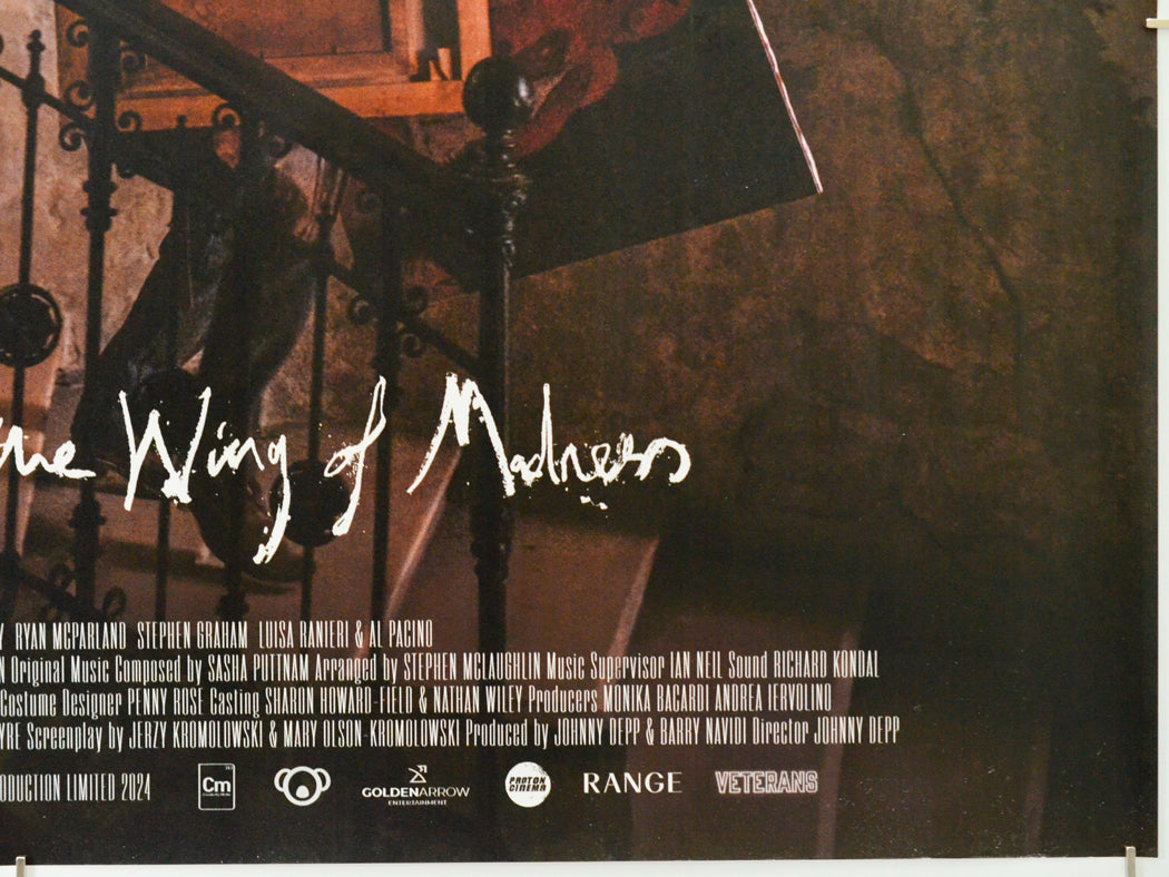 Modigliani Three Days on the Wing of Madness (Bottom Right) Cinema Quad Movie Poster 