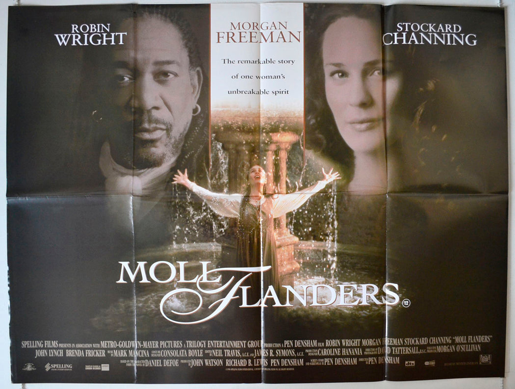 Moll Flanders Original British Quad Poster - Movie Poster