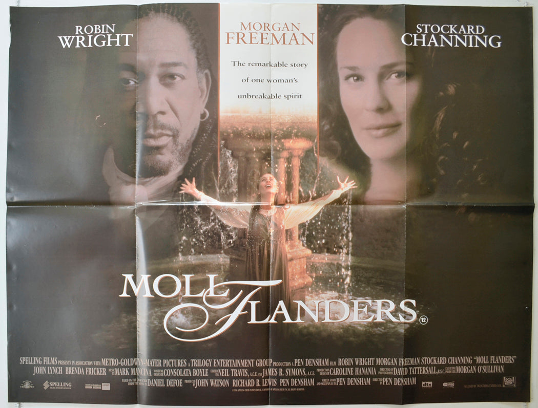 Moll Flanders   Original Quad Poster - Film Poster - Movie Poster 