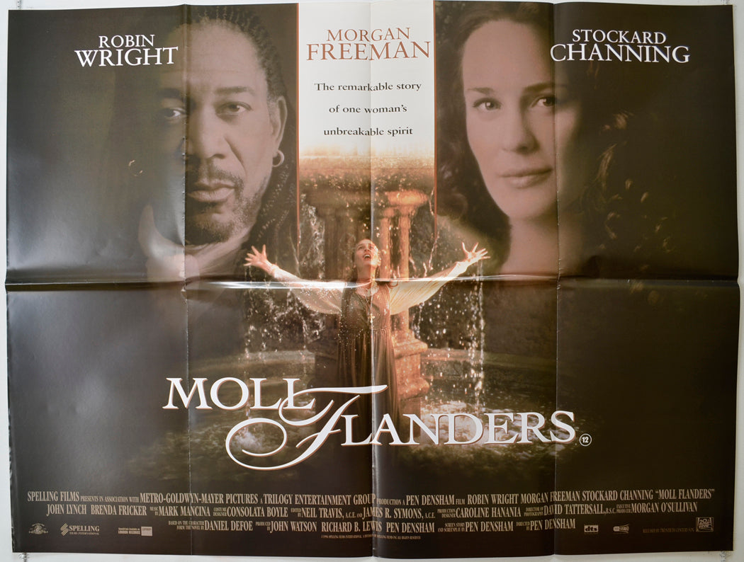 Moll Flanders   Original Quad Poster - Film Poster - Movie Poster 