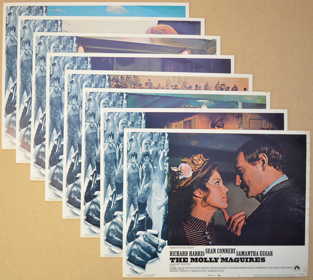 The Molly Maguires Set Of 8 Original Cinema Lobby Cards 