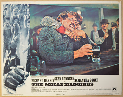 THE MOLLY MAGUIRES (Card 3) Cinema Lobby Card Set 