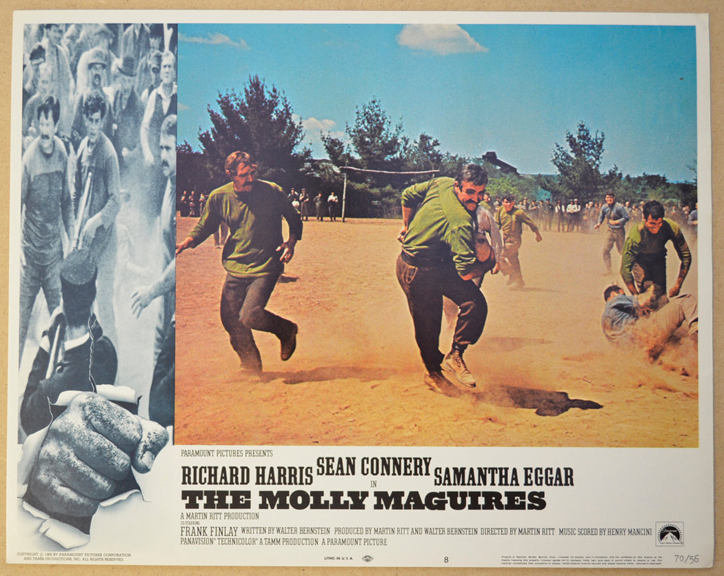 THE MOLLY MAGUIRES (Card 8) Cinema Lobby Card Set 