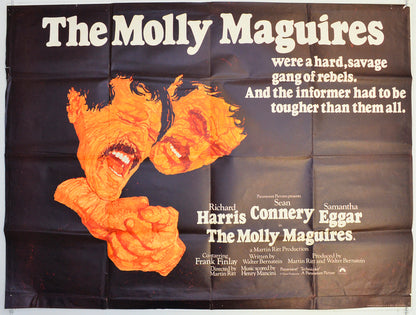 The Molly Maguires  Original British Quad Poster - Film Poster - Movie Poster 