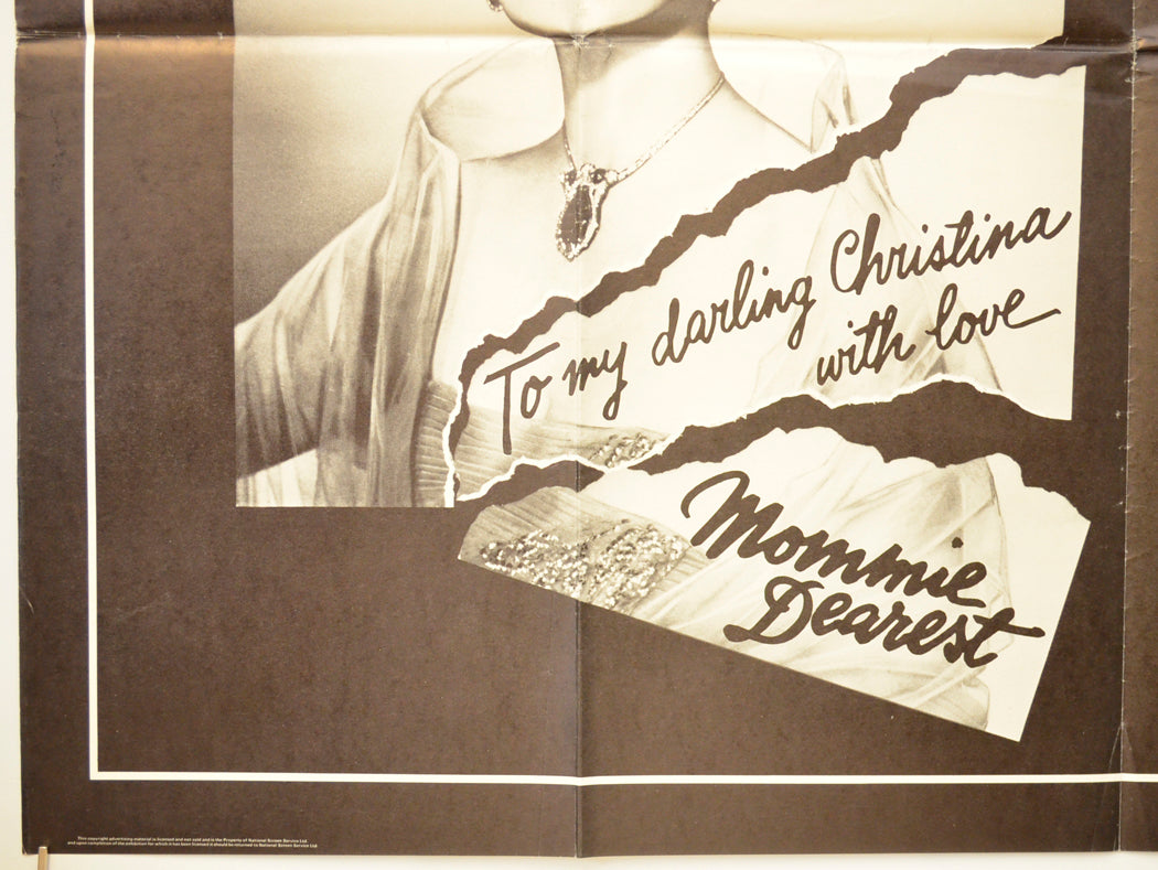 MOMMIE DEAREST (Bottom Left) Cinema Quad Movie Poster 