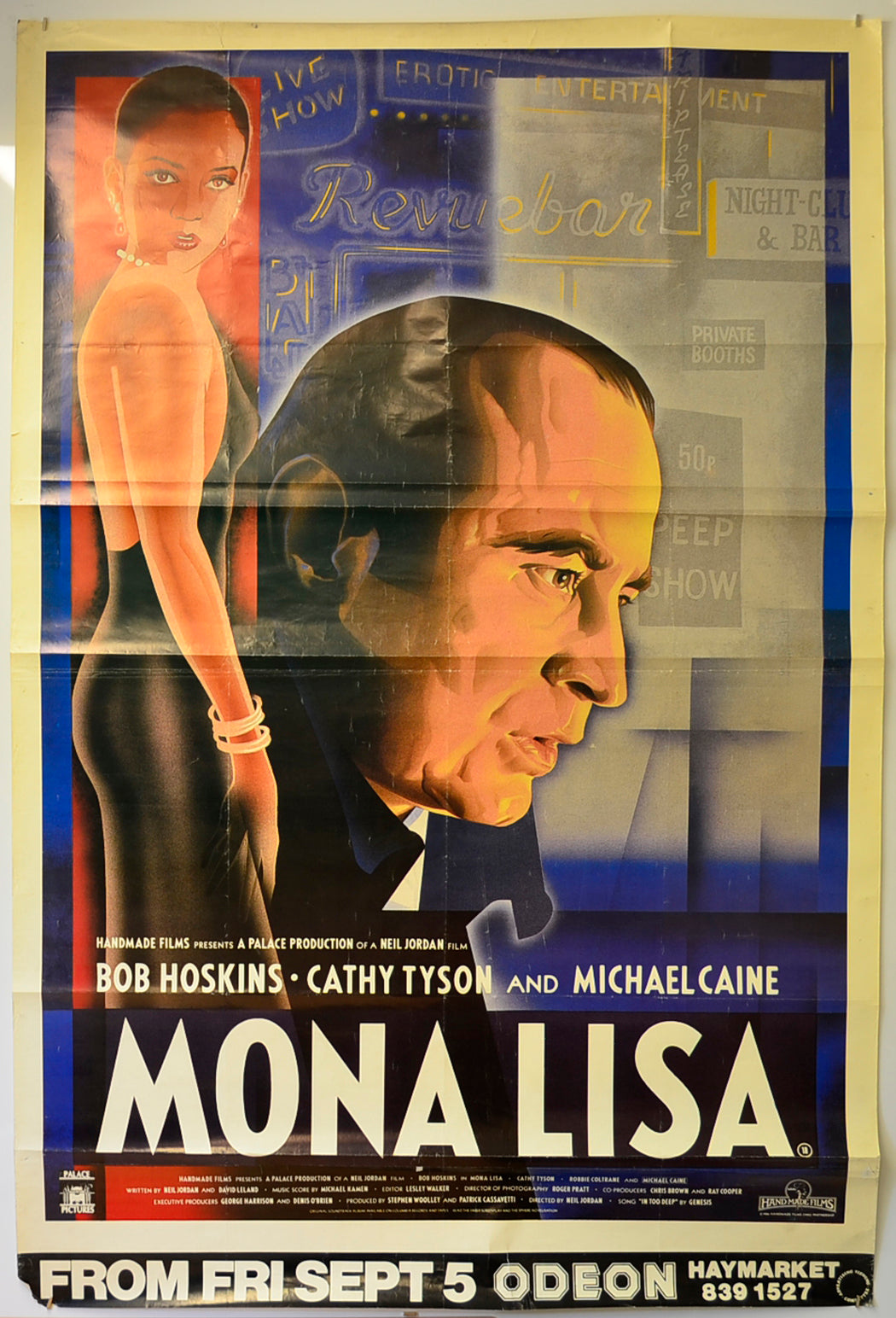 Mona Lisa  Original British 4 Sheet Poster  - Film Poster - Movie Poster