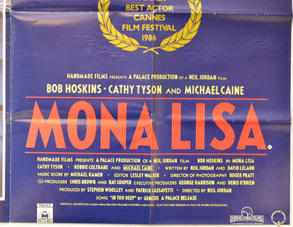 MONA LISA (Bottom Right) Cinema Quad Movie Poster 