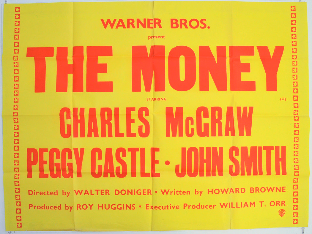 The Money  Original British Quad Poster - Film Poster - Movie Poster 