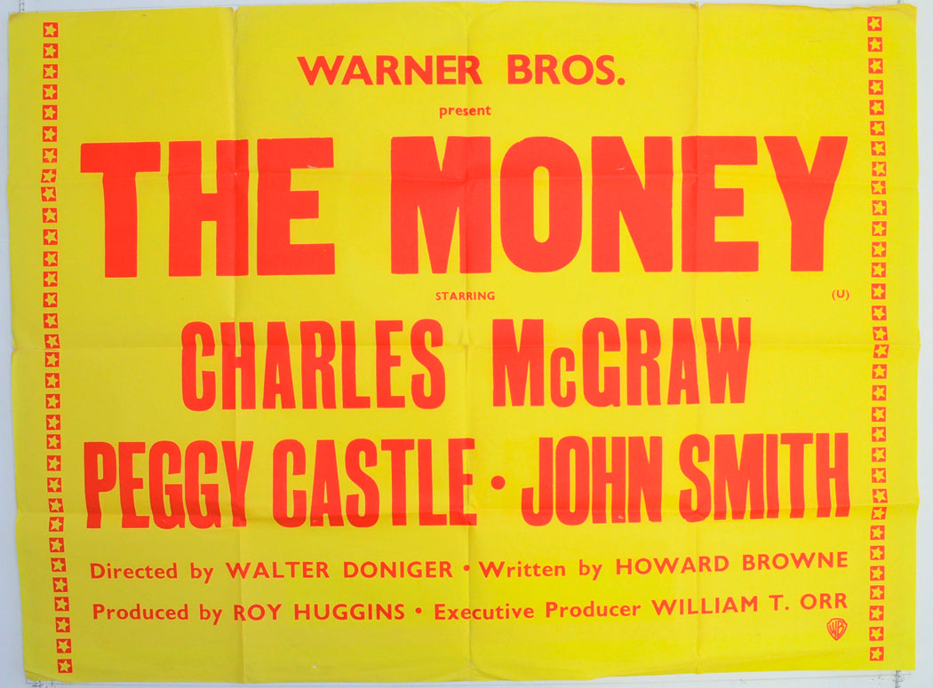 The Money  Original British Quad Poster - Film Poster - Movie Poster 