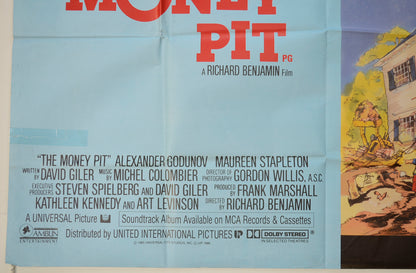 THE MONEY PIT (Bottom Left) Cinema Quad Movie Poster 