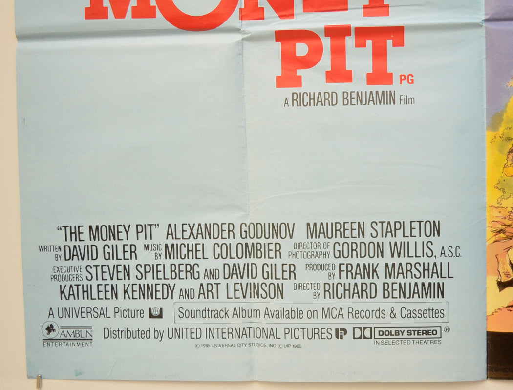 THE MONEY PIT (Bottom Left) Cinema Quad Movie Poster 