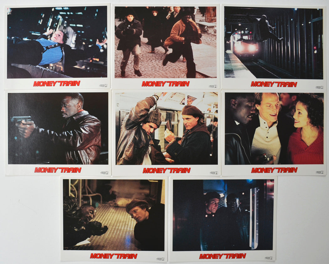 Money Train   Set of 8 Original Colour Front Of House Stills / 8x10 Lobby Cards