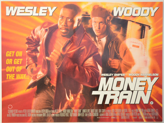 Money Train Original Mini Quad Poster - Film Poster - Movie Poster