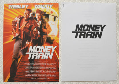 MONEY TRAIN Original Cinema Press Kit 