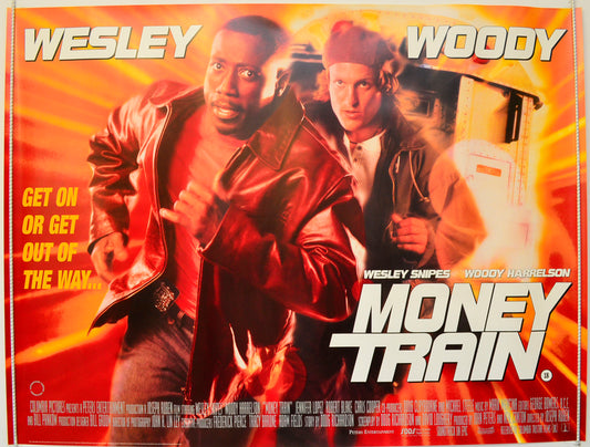 Money Train  Original British Quad Poster - Film Poster - Movie Poster 