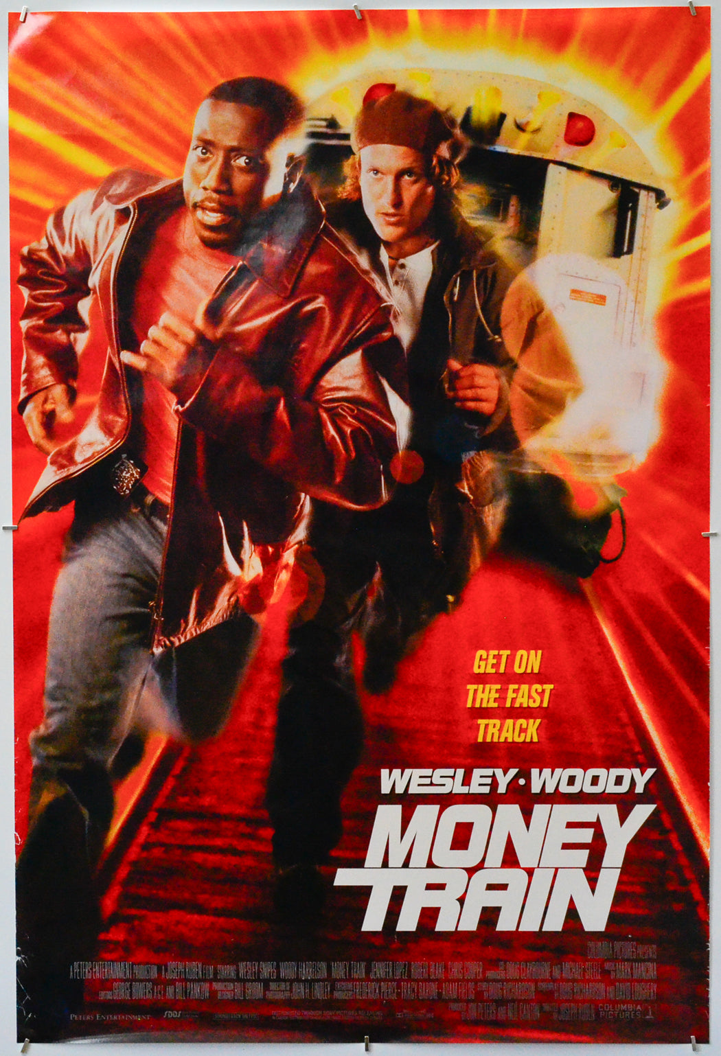 Money Train - Original One Sheet Poster - Film Poster - Movie Poster 