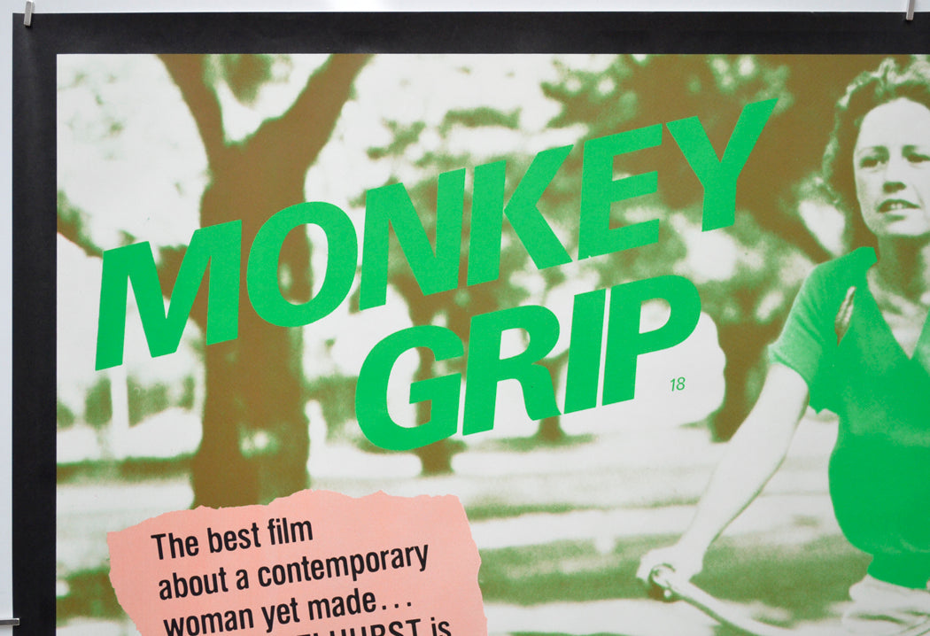 MONKEY GRIP (Top Left) Cinema Quad Movie Poster 